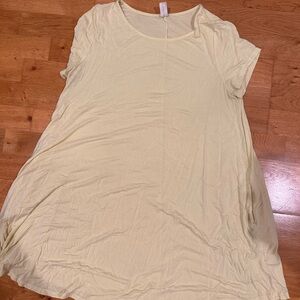 Light Yellow Women's Top